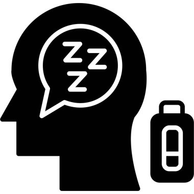 uyku vektörü simgesi