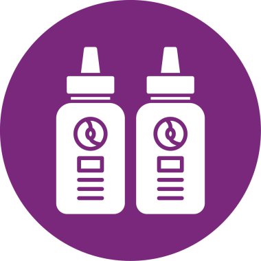 şişe simgesi vektör illüstrasyonu