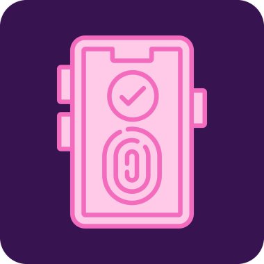 Pil. Web simgesi basit illüstrasyon