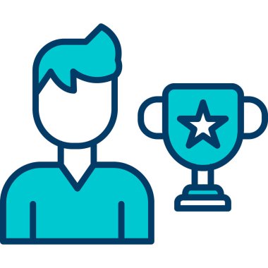 ödül simgesi vektör illüstrasyonu