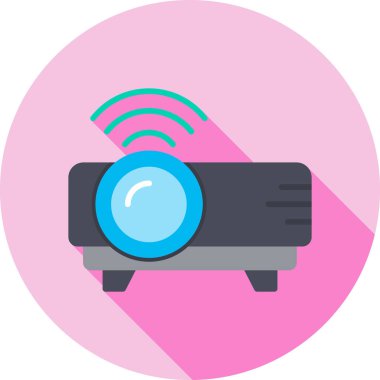 Kamera. Web simgesi basit illüstrasyon