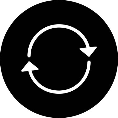 ok simgesinin vektör illüstrasyonu