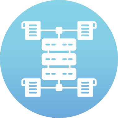 Seo simgesinin vektör illüstrasyonu