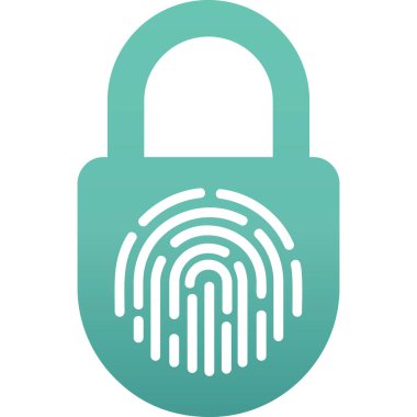 Kişisel ve ticari kullanım için güvenli kilit vektör simgesi modern vektör illüstrasyonuName.