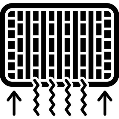 Klima vektör simgesi
