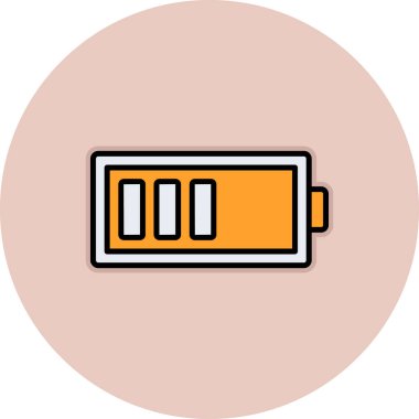 pil vektör illüstrasyonu