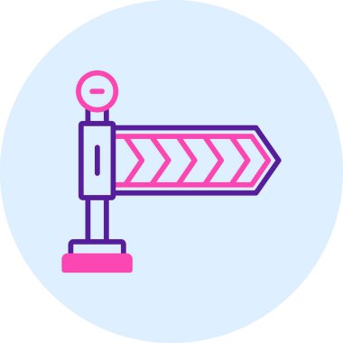 Trafik ışığı simgesi vektör illüstrasyonu