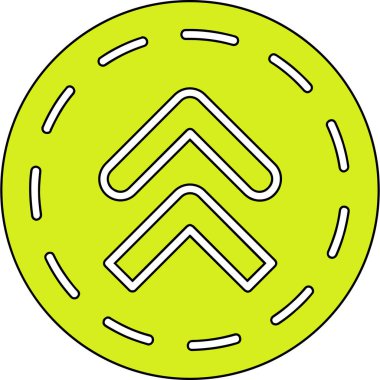 Gezegen. Web simgesi basit illüstrasyon