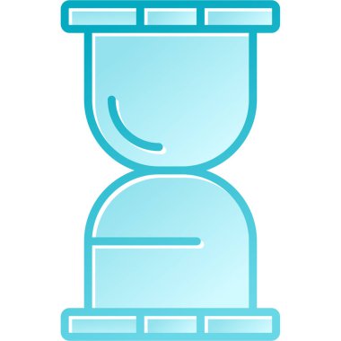 Su şişesi simgesi, çizgi film tarzı.