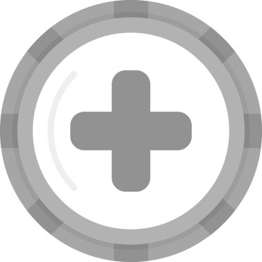 tıbbi çapraz vektör çizimi