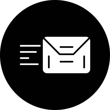 zarf harf simgesi, vektör illüstrasyonu