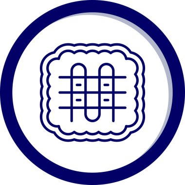 Gıda simgesinin vektör illüstrasyonu