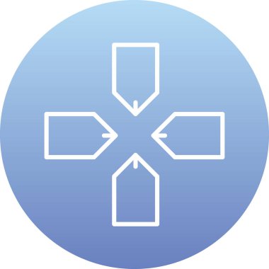 oklar vektör çizim