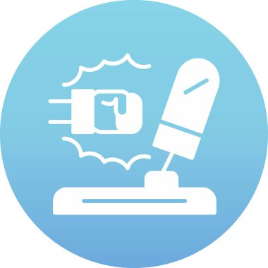 Modern b 'nin vektör illüstrasyonu eksik simgesi