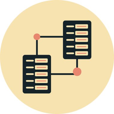 sunucu simgesi çizimi