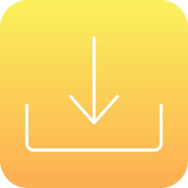 ok simgesi vektör illüstrasyonu