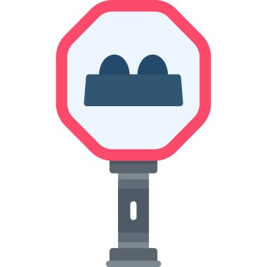 Trafik ışıkları simge vektör çizim