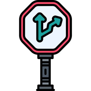 trafik ışığı vektör simgesi