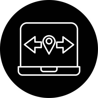 GPS konum simgesi izole edildi