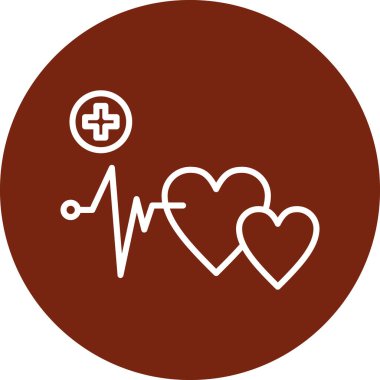 kalp vektör simgesi