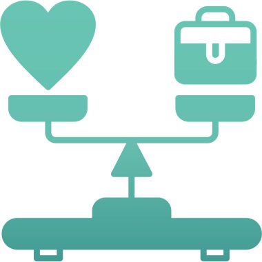 aşk vektörü simge tasarımı