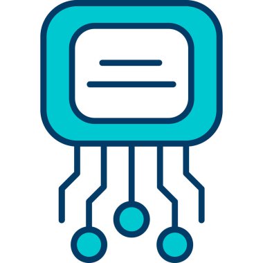 devre kartı vektör simgesi