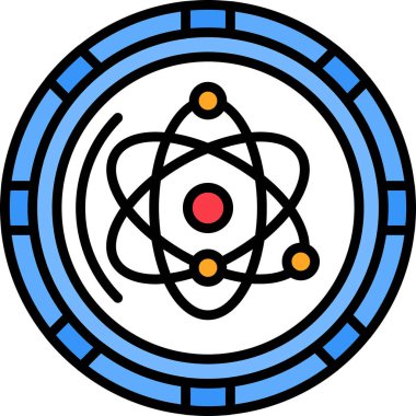 atom atomu bilim simgesi