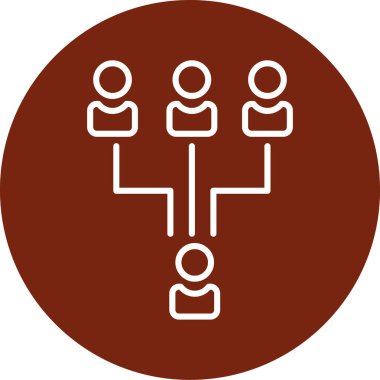 İnsan simgesinin vektör illüstrasyonu