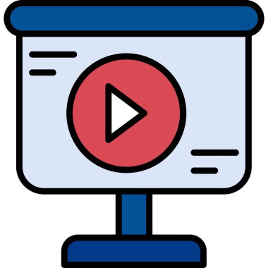 oyuncu simge vektör çizim