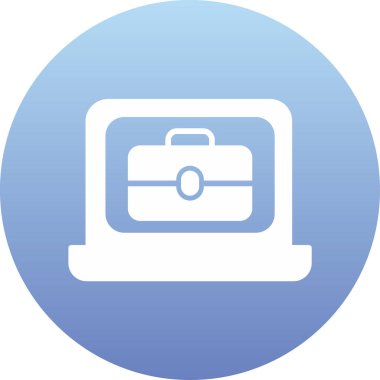 evrak çantası web simgesi basit tasarım