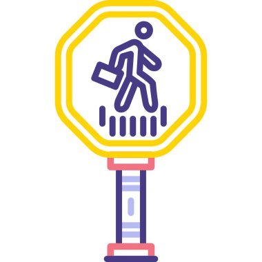 Trafik ışığı simgesi. vektör illüstrasyonu