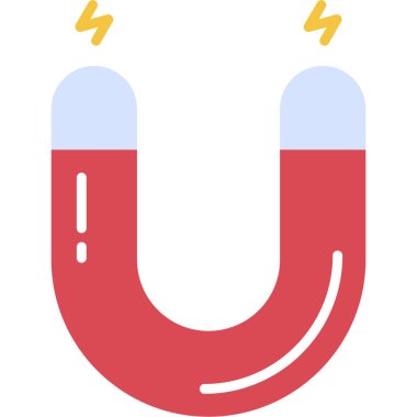 mıknatıs simgesi vektör çizimi