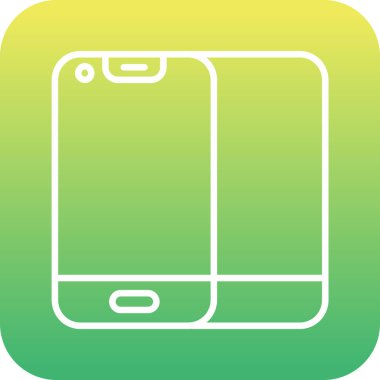 Modern simgenin vektör illüstrasyonu