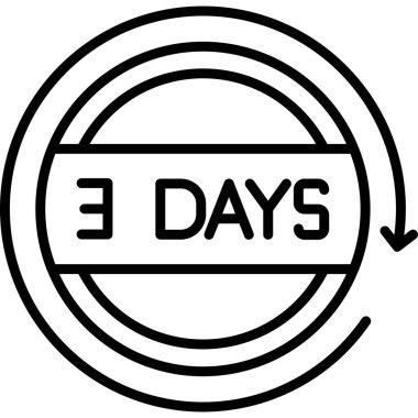 Moda tasarım biçimi arka planında 35 günlük simge