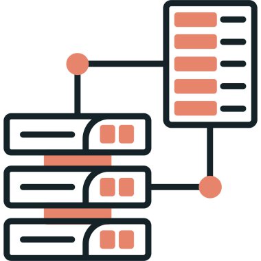 veritabanı ağ sunucu simgesi