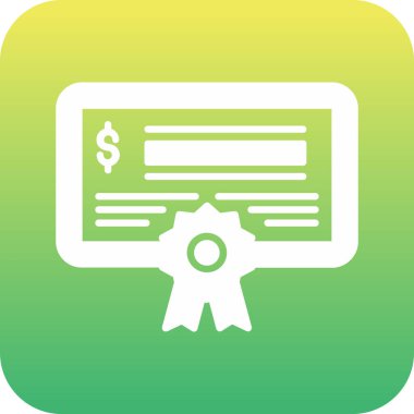 İş simgesinin vektör illüstrasyonu