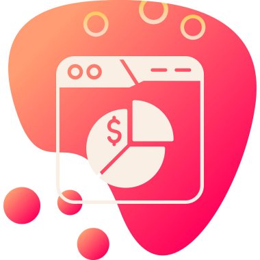 para çantası simgesi, vektör illüstrasyonu