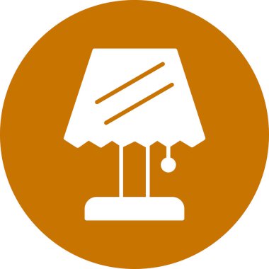 Lamba. Web simgesi basit illüstrasyon