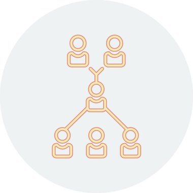 İnsan simgesinin vektör illüstrasyonu