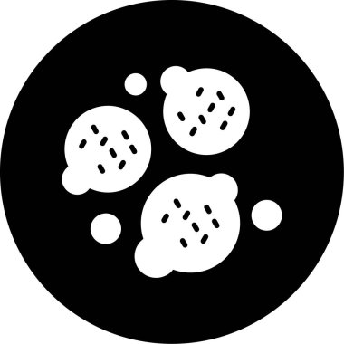 Gıda simgesinin vektör illüstrasyonu