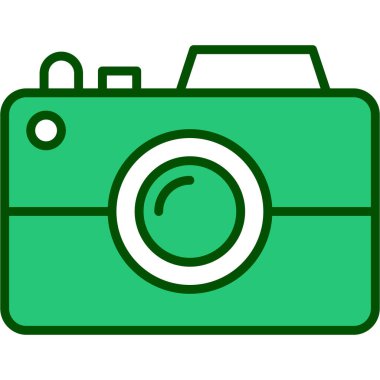 kamera simgesi vektör illüstrasyon tasarımı