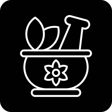 çiçek simgesi vektör illüstrasyonu