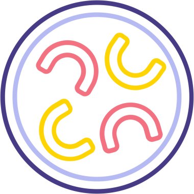 Modern bir simgenin vektör illüstrasyonu