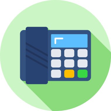 Ödeme uçbirim vektörü simgesi