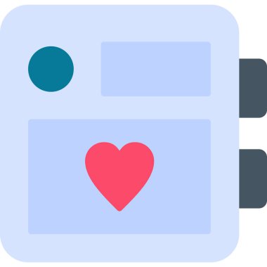 kart aşkı aşk simgesi simgesi