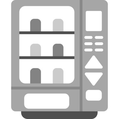 Buzdolabı vektör simgesi. Kişisel ağ için basit vektör simgesi