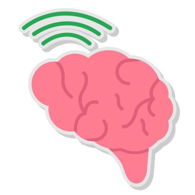 Beyin simgesi olan beyin