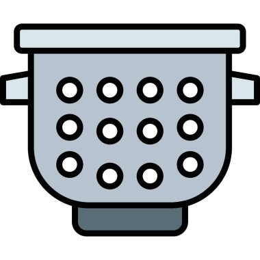 Mutfak ikonunu doldurma - taslak biçimi