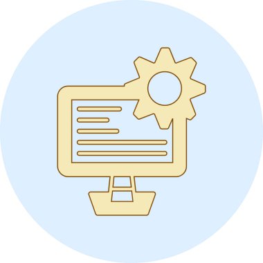 Web renk simgesi. Vektör çizim