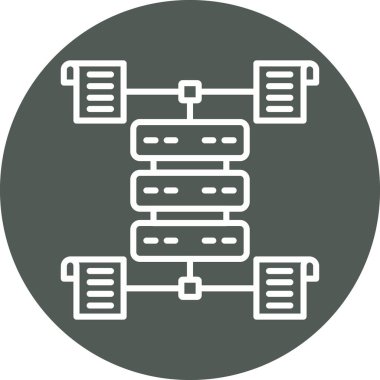 Modern b 'nin vektör illüstrasyonu eksik simgesi